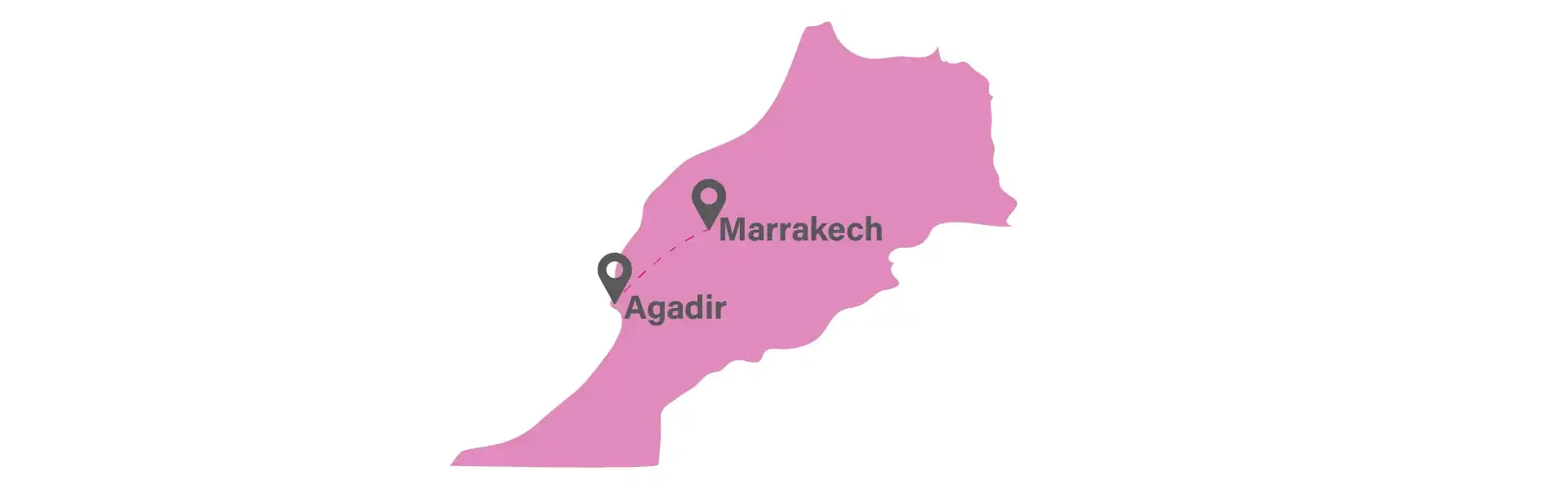 Route overview map