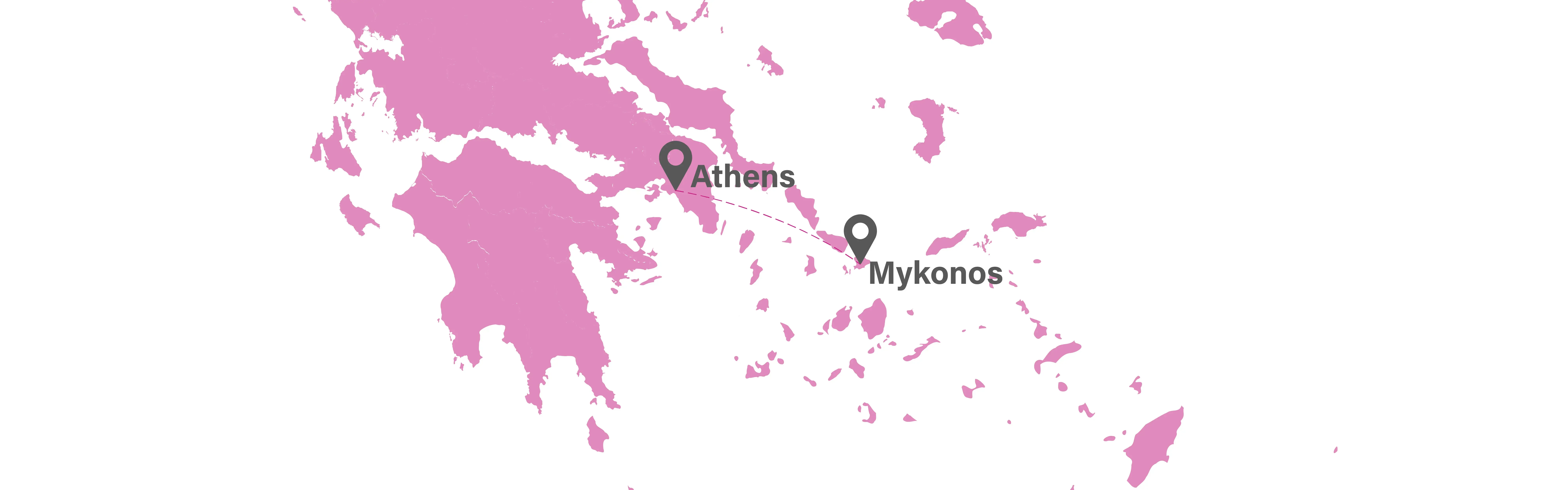 Route overview map