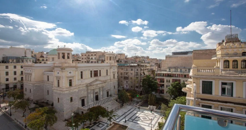 Modern Minimalism In The Heart Of Historic Athens view 2