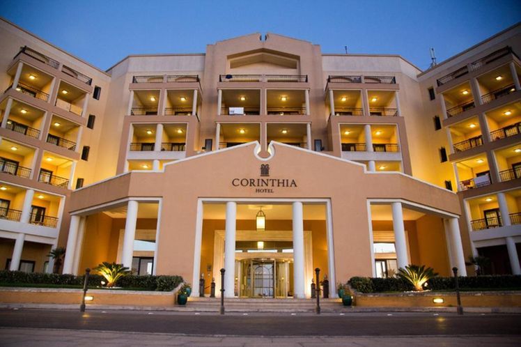 Corinthia Hotel St George's Bay view 2