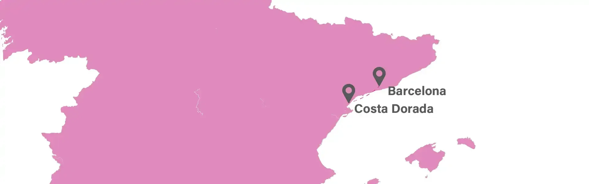 Route overview map