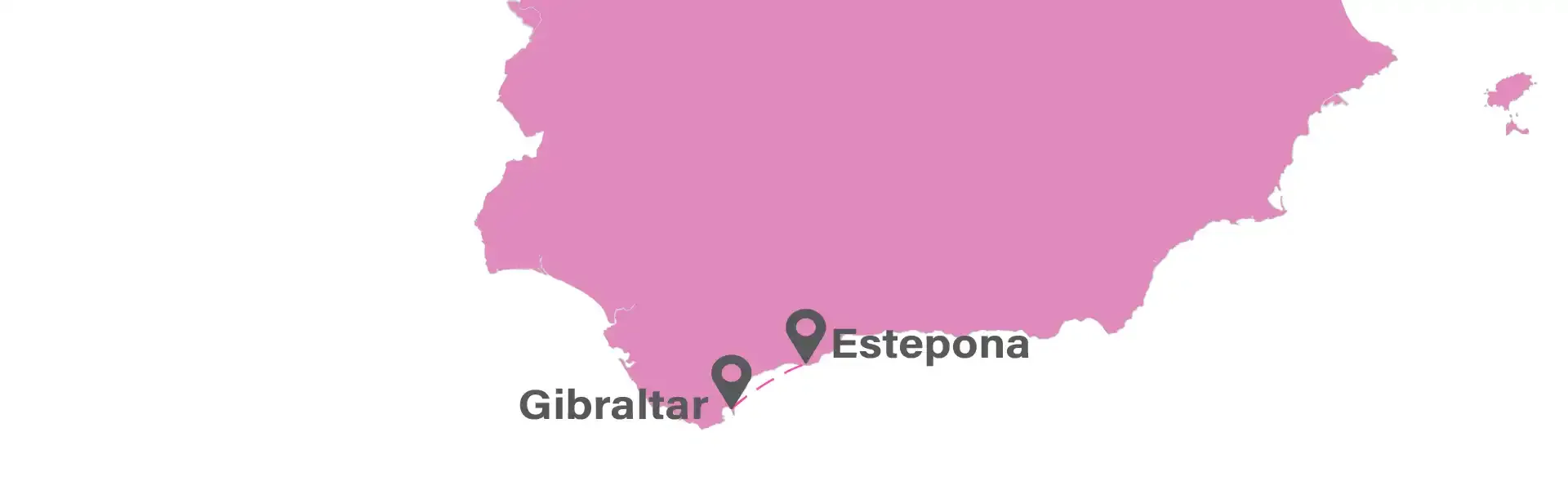 Route overview map