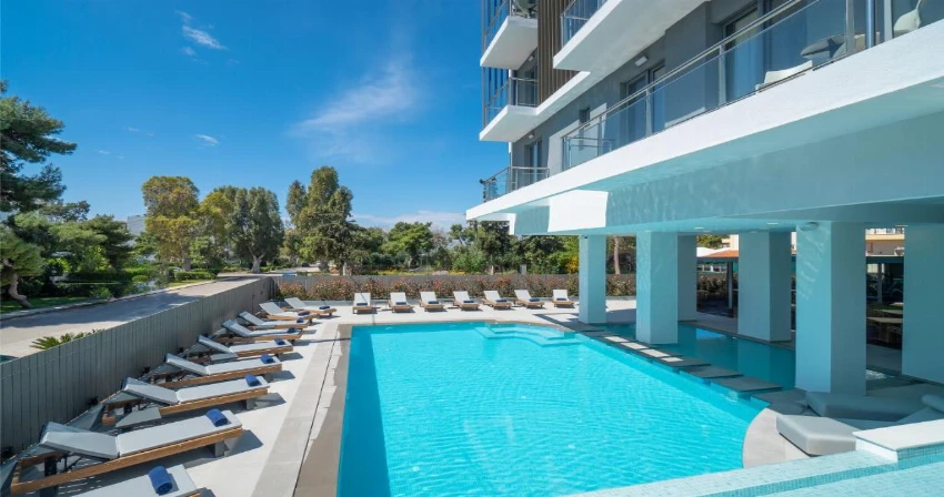Glyfada Riviera Hotel view 2