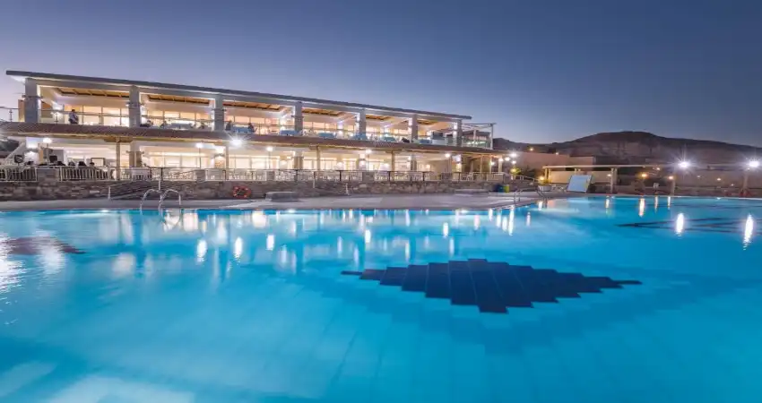 Grand Blue Beach combines striking architecture with spectacular views across the Aegean Sea. view 3