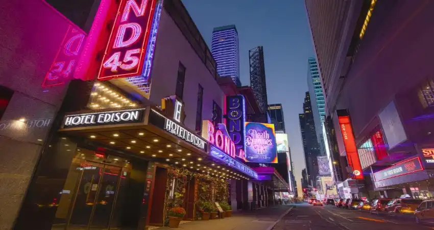 Hotel Edison Times Square view 2