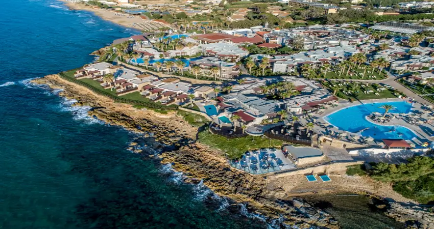 Ikaros Beach Luxury Resort and Spa view 2