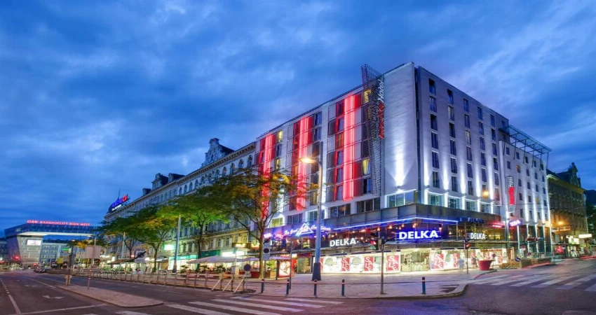 Intercity Hotel Wien view 2
