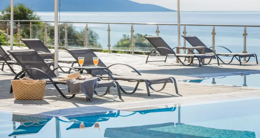 Peaceful Hillside Comfort With Sweeping Views Over Agia Efimia view 3