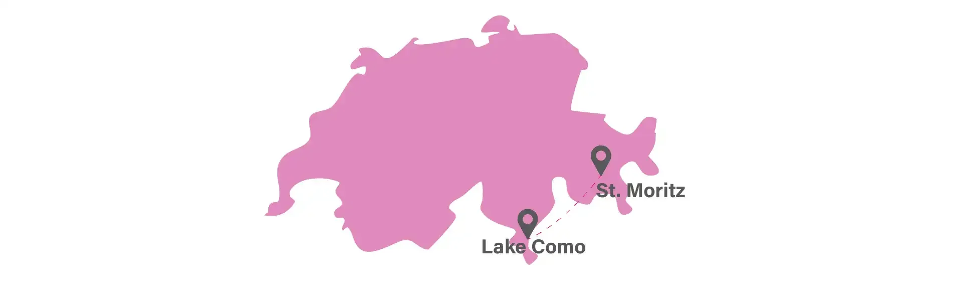 Route overview map