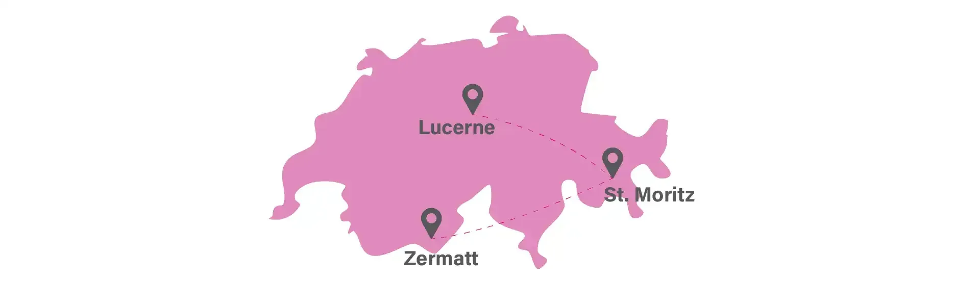 Route overview map