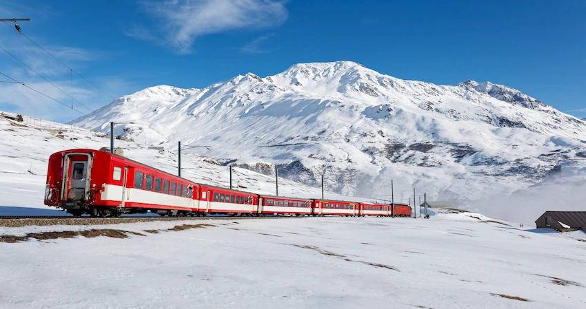 Lucerne, St. Moritz & Zermatt: Swiss Lakes, Alpine Railways & Majestic Mountain Scenery main view