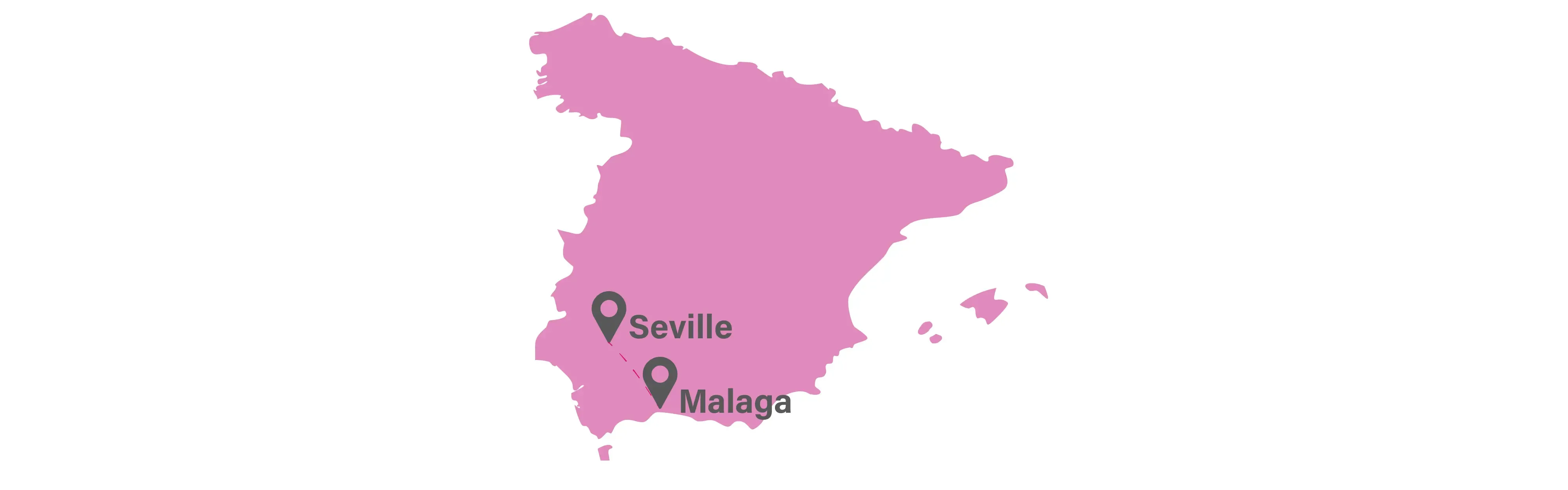 Route overview map