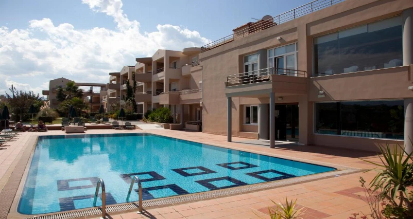 Maleme Mare Beach Resort Hotel view 2
