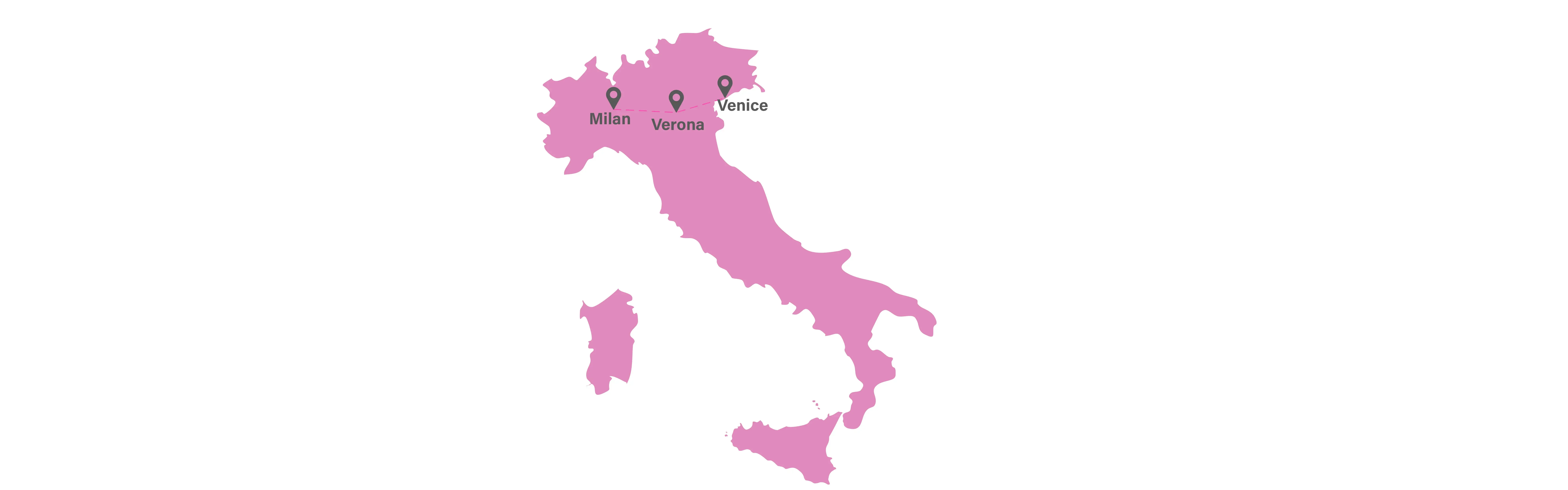 Route overview map
