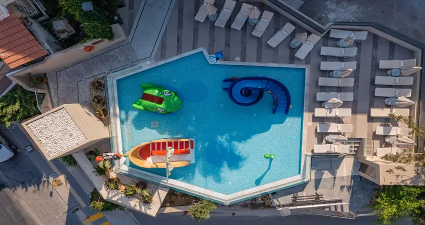 Minos Hotel view 2