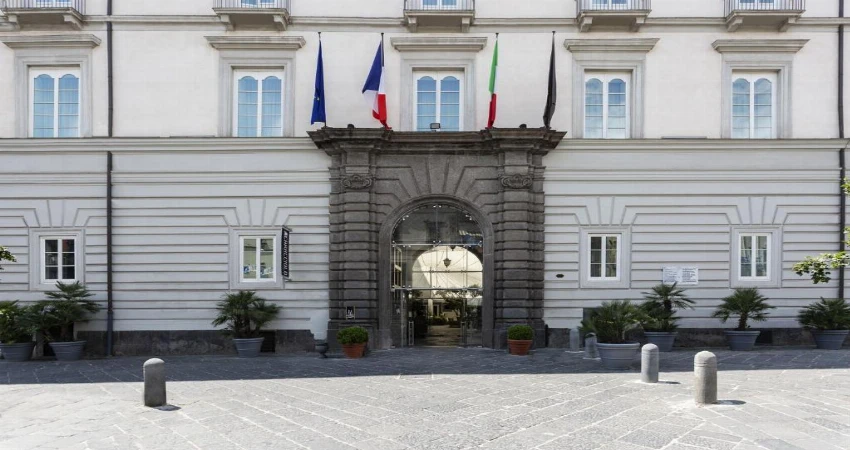 Palazzo Caracciolo Naples view 3