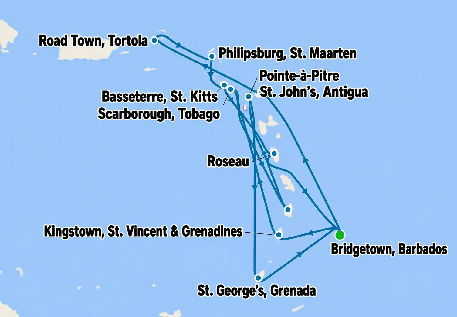 14 Nights Caribbean Island Cruise – Marella Voyager | Barbados Round Trip