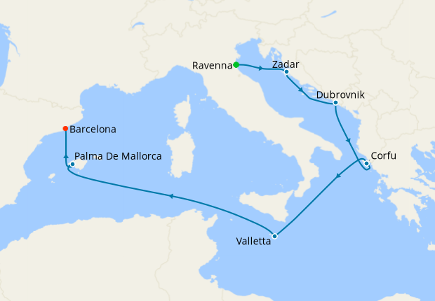 Mediterranean Escape with Royal Caribbean