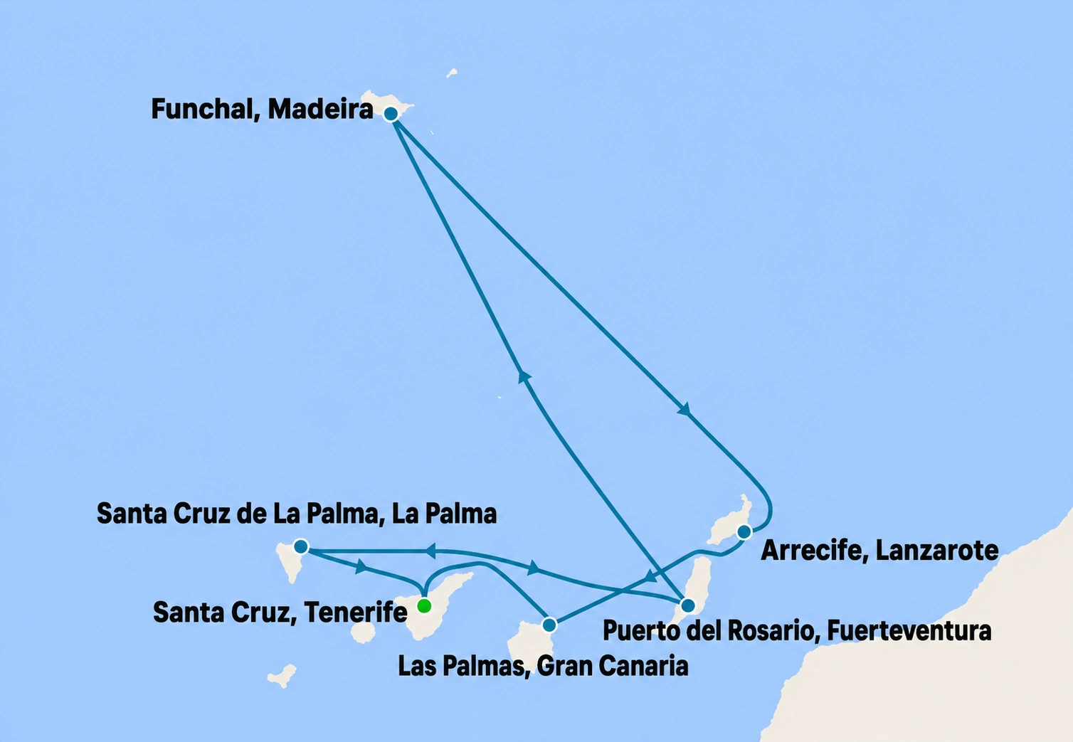 7 Nights Christmas & New Year Fly Cruise – Canary Islands & Madeira on MSC Fantasia | December 2026