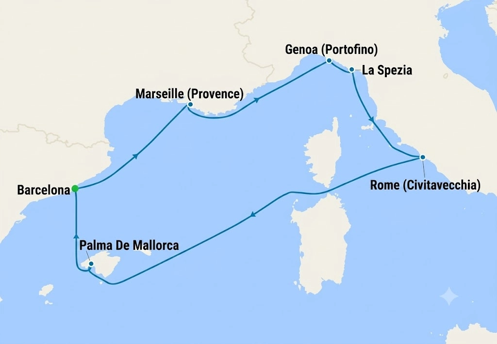 7 Nights Mediterranean Cruise – MSC World Europa | May–October 2027