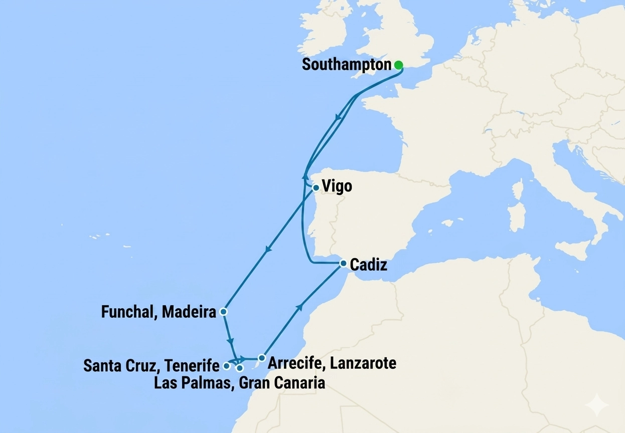 12 Nights Canaries & Madeira Voyage – MSC Virtuosa | August 2026