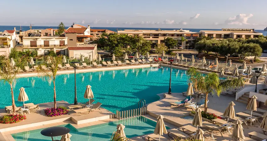 Porto Platanias Village Resort view 2