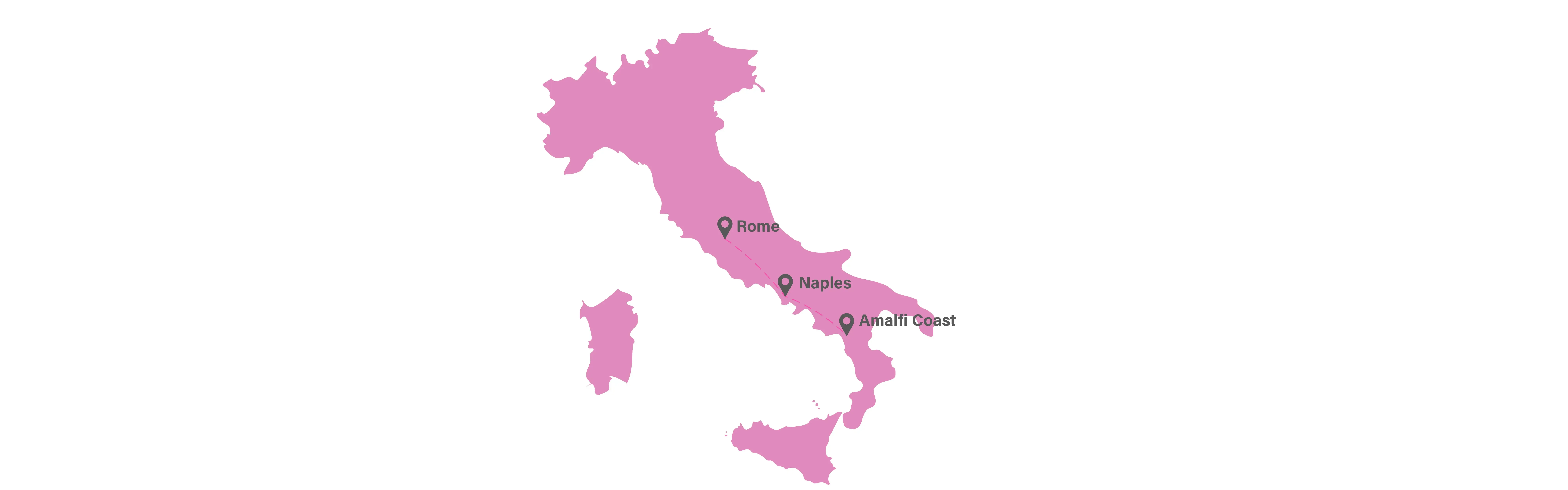 Route overview map