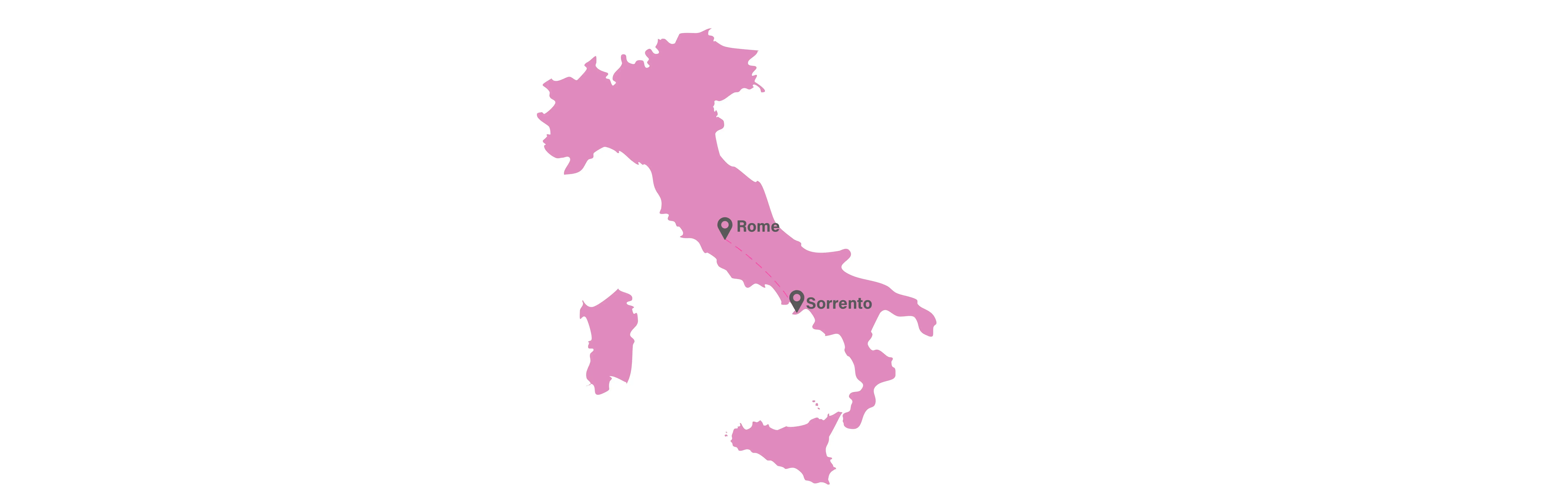 Route overview map