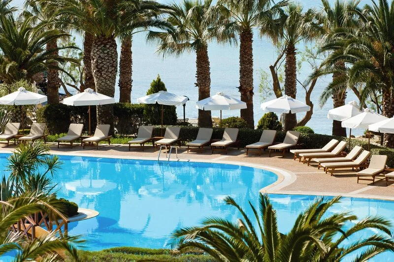 Sani Beach view 2