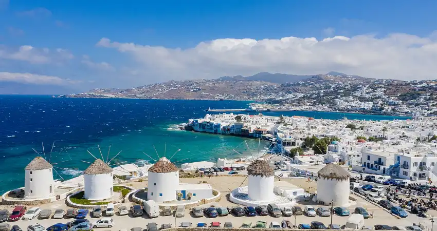 Greek Islands Hopping: Santorini & Mykonos - Iconic Sunsets, Whitewashed Villages & Aegean Charm view 3