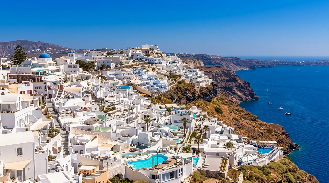 Greek Islands Hopping: Santorini & Mykonos - Iconic Sunsets, Whitewashed Villages & Aegean Charm view 2