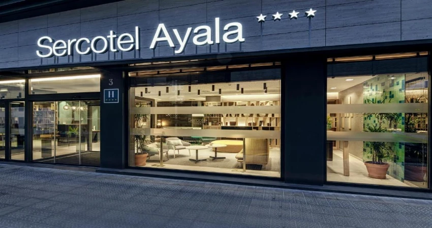 Sercotel Ayala Bilbao view 2