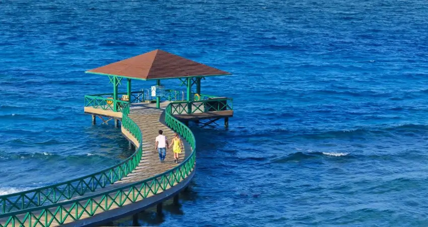 The Oberoi Beach Resort, Sahl Hasheesh view 2