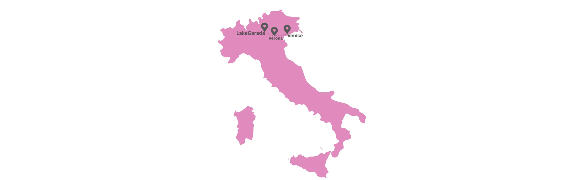 Route overview map