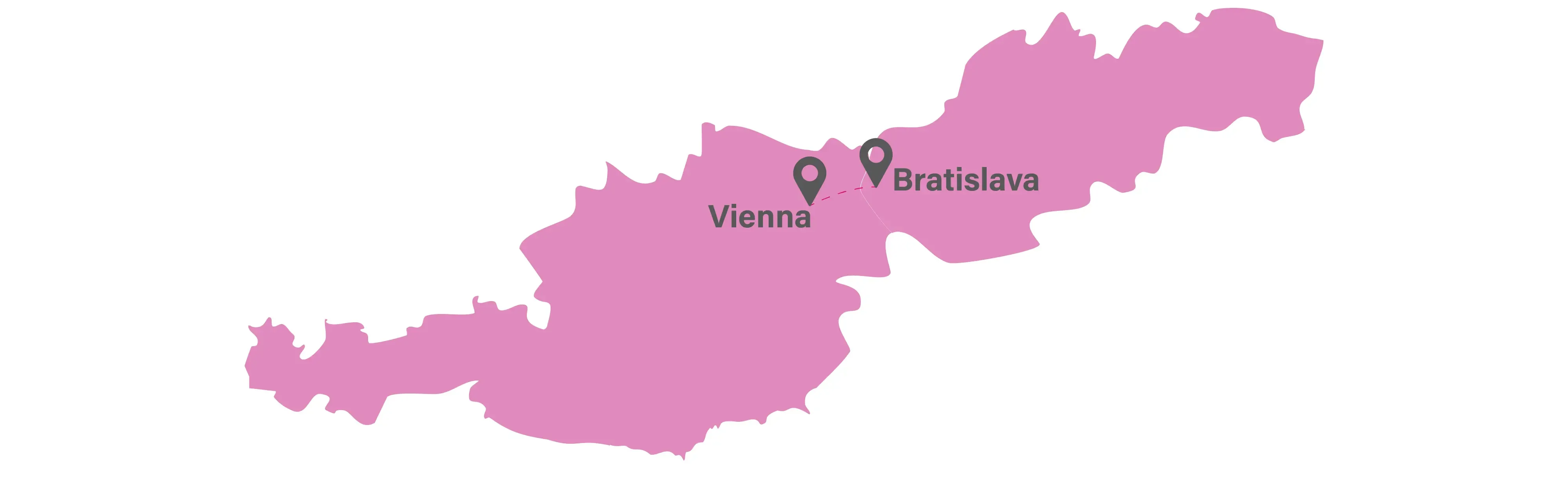 Route overview map