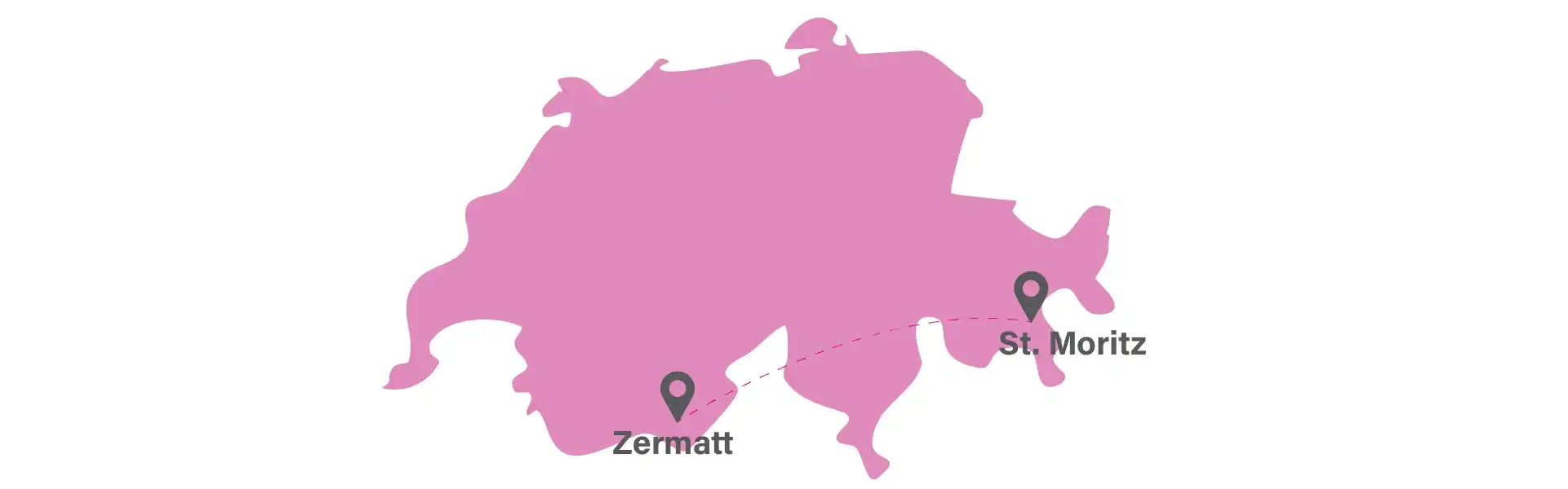 Route overview map